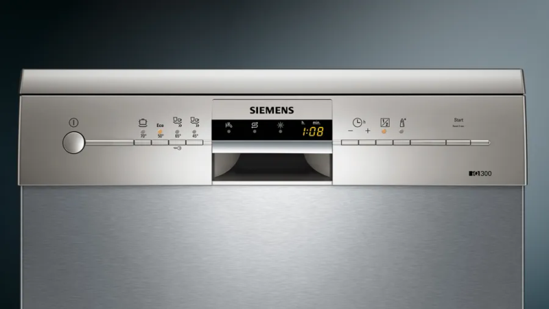 SN234I01DT iQ300 Solo Bulaşık Makinesi 60 cm Paslanmaz çelik parmak izi tutmaz