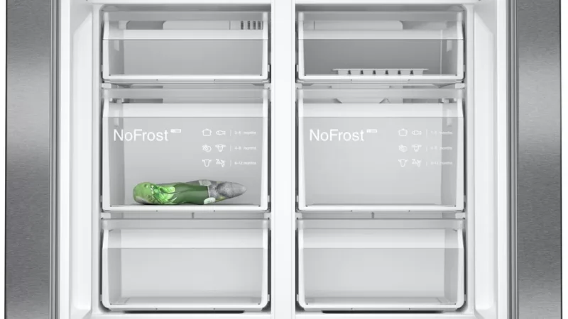 KF96NAXEA  iQ300 multi door 183 x 90.5 cm BlackSteel
