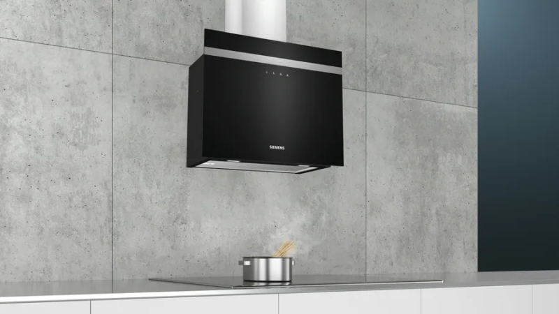 LC65FCJ60T  iQ300 Duvar Tipi Davlumbaz 60 cm Siyah Cam