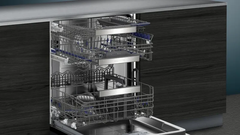 SN57ZS82DT  iQ700 Yarı Ankastre Bulaşık Makinesi 60 cm Paslanmaz çelik