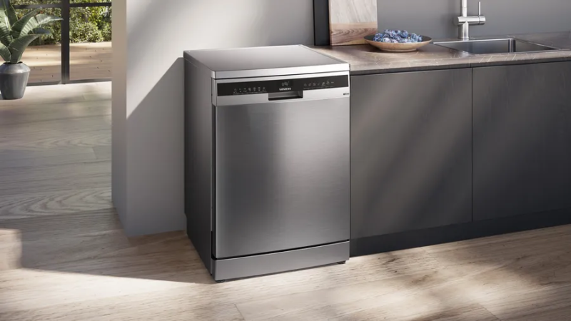 SN23II62MT iQ300 Solo Bulaşık Makinesi 60 cm Paslanmaz çelik parmak izi tutmaz