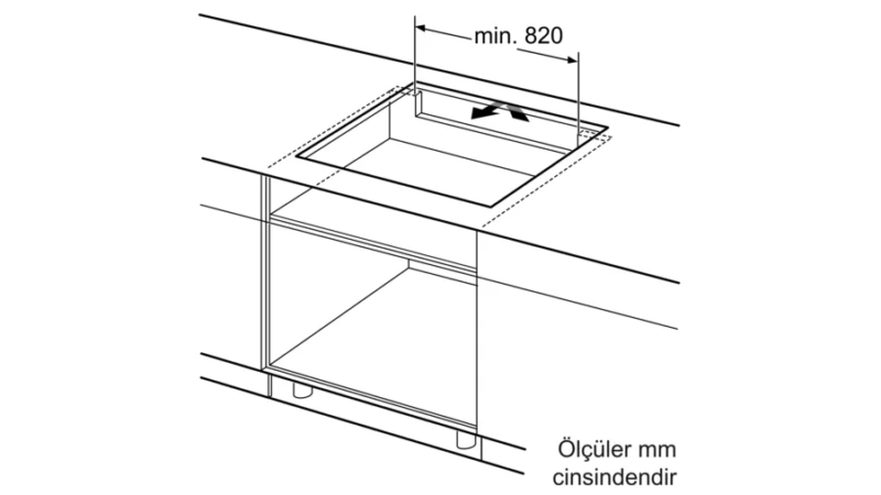 iQ700 İndüksiyonlu Ocak 90 cm Siyah
