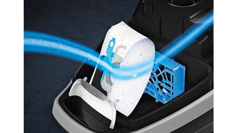 VSC3A330  iQ300 Toz torbalı Süpürge Mavi