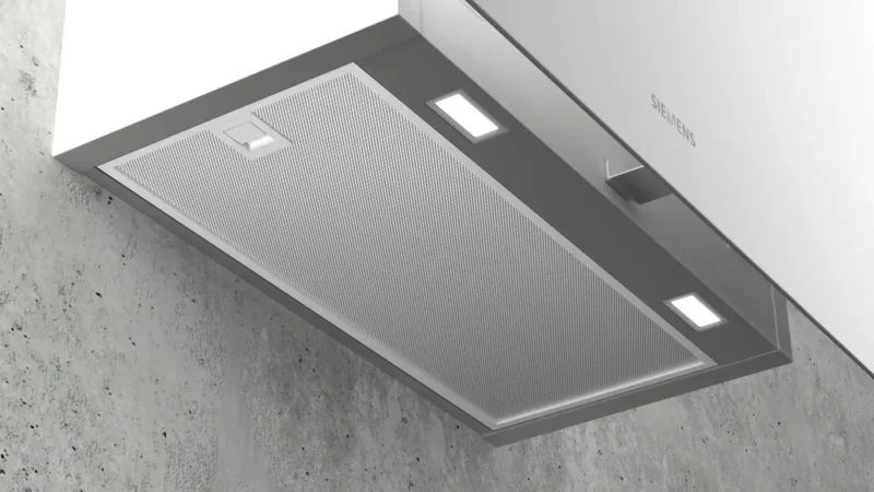 LC95FCJ20T iQ300 Duvar Tipi Davlumbaz 90 cm Beyaz Cam Yüzey, Beyaz