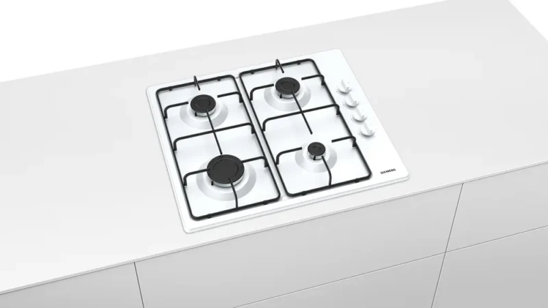 EB6C2PB82O iQ100 Gazlı Ocak 60 cm Emaye, Beyaz