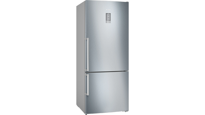 KG76APIE0N iQ700 Alttan Donduruculu Buzdolabı 186 x 75 cm Kolay temizlenebilir Inox, Total noFrost