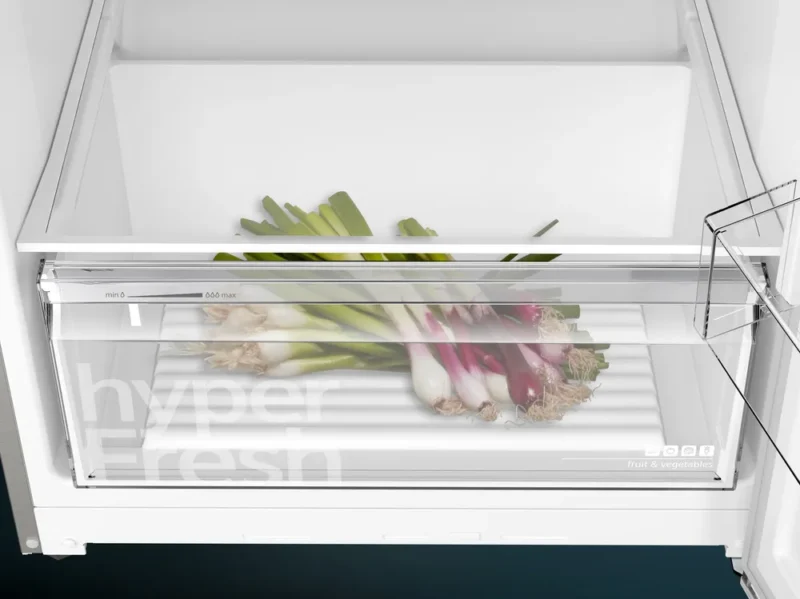 KD55NNLE0N iQ300 Üstten Donduruculu Buzdolabı 186 x 70 cm Inox görünümlü, Total noFrost