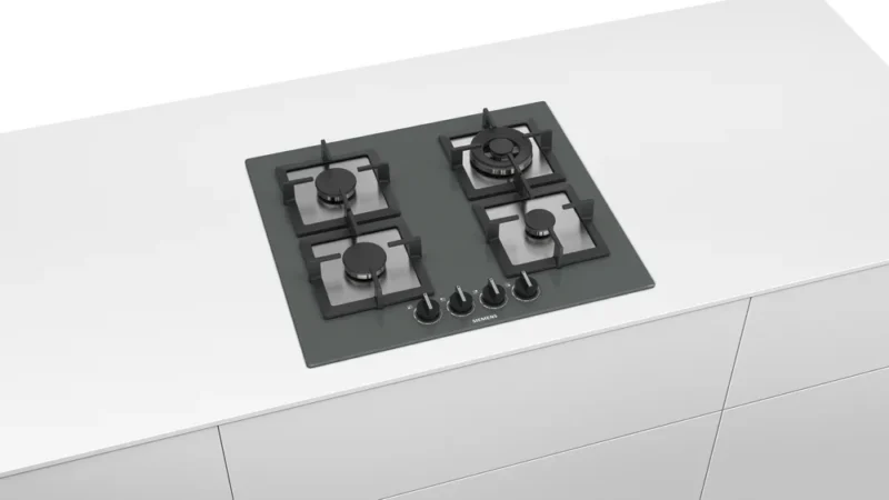 EP6A9HB20 iQ500 Gazlı Ocak 60 cm Sert cam, Antrasit gri