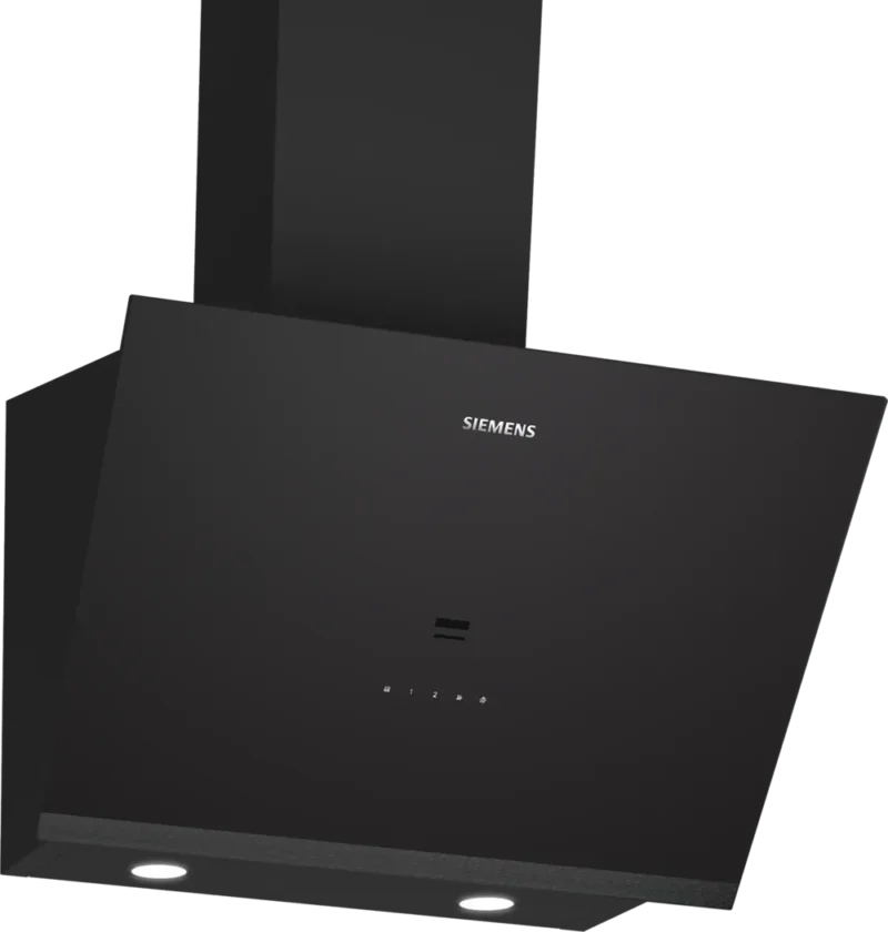 LC67KPJ30T iQ500 Duvar Tipi Davlumbaz 60 cm Siyah Cam