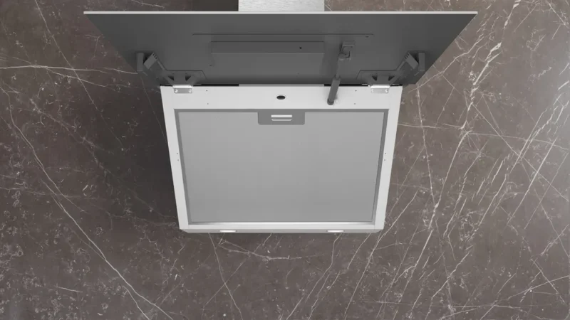 LC67KPJ20T iQ500 Duvar Tipi Davlumbaz 60 cm Beyaz Cam Yüzey, Beyaz