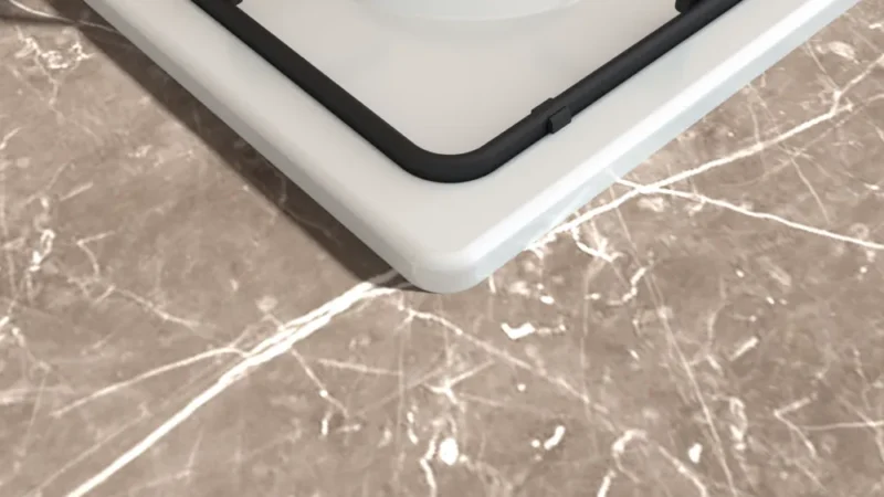 EB6C2PK80O iQ100 Gazlı Ocak 60 cm Emaye, Beyaz
