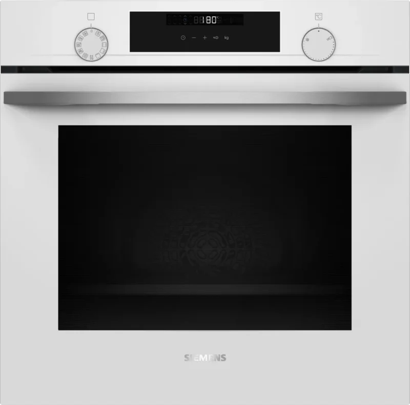 HU736AEV0T iQ300 Buhar Destekli Ankastre Fırın 60 x 60 cm Beyaz