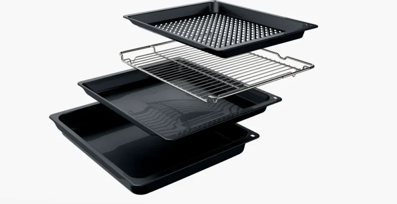 HU736AEN0T iQ300 Buhar Destekli Ankastre Fırın 60 x 60 cm
