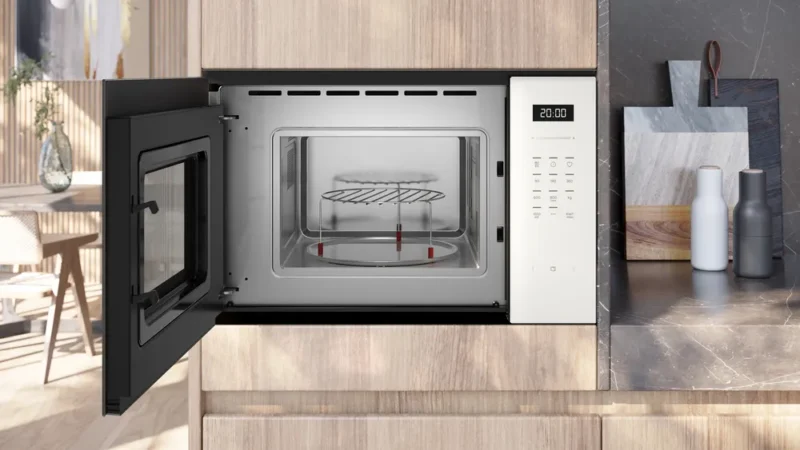 BE525LMW2 iQ500 Built-In Microwave with grill Beyaz