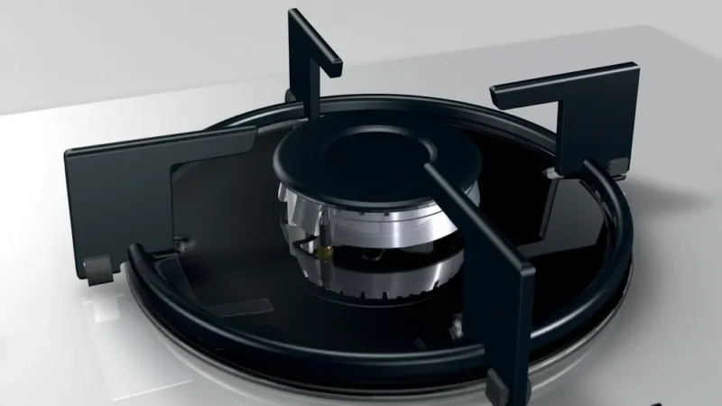 EO6C2PB11O iQ300 Gazlı Ocak 60 cm Sert cam, Beyaz