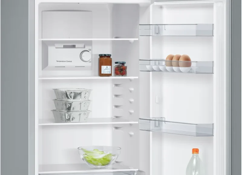 KG36NNLE0N iQ100 Alttan Donduruculu Buzdolabı 186 x 60 cm Inox görünümlü, Total noFrost