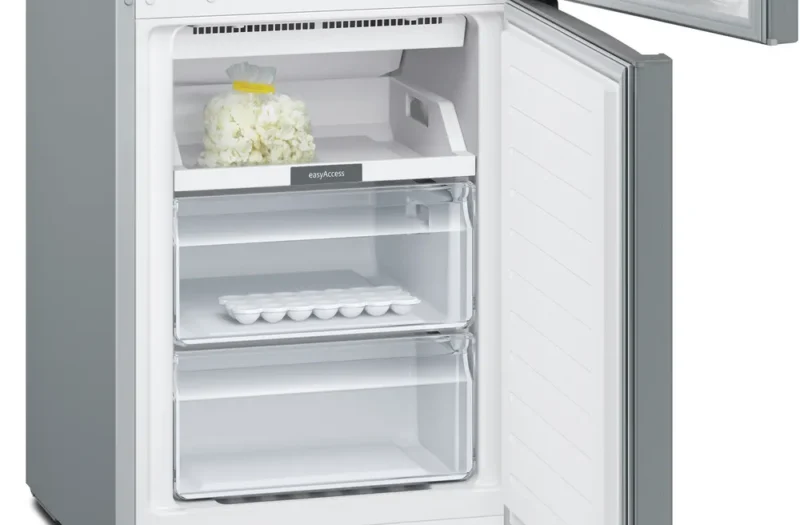 KG36NNLE0N iQ100 Alttan Donduruculu Buzdolabı 186 x 60 cm Inox görünümlü, Total noFrost