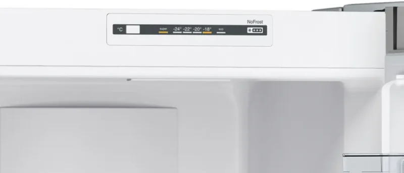 KG36NNLE0N iQ100 Alttan Donduruculu Buzdolabı 186 x 60 cm Inox görünümlü, Total noFrost
