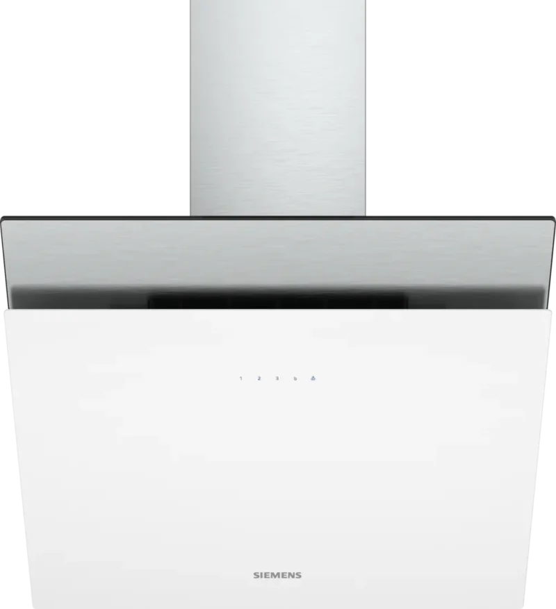 LC68KAK20T iQ500 Duvar Tipi Davlumbaz 60 cm Beyaz Cam Yüzey, Beyaz