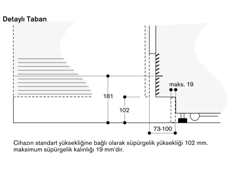 FI24NP33 iQ700 Ankastre Derin Dondurucu 212.5 x 60.3 cm Düz Menteşe