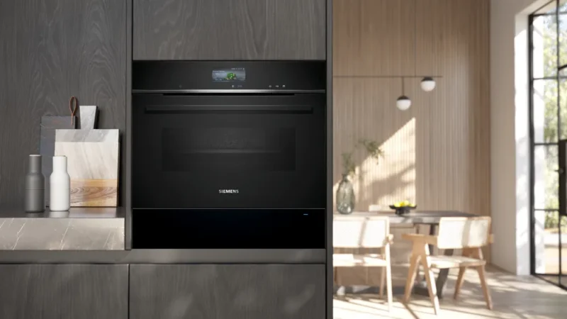 BI710C1B1 iQ700 Sıcak Tutma Çekmecesi 60 x 14 cm Siyah