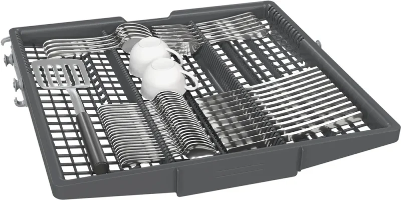 SN23IC62MT iQ300 Solo Bulaşık Makinesi 60 cm Brushed black steel anti-fingerprint