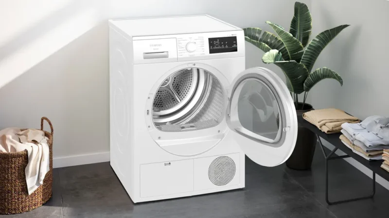 WT00H200TR iQ300 Isı Pompalı Kurutma Makinesi 8 kg Beyaz