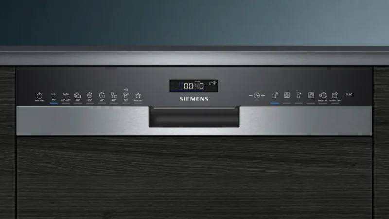 SN55ES82KT iQ500 Yarı Ankastre Bulaşık Makinesi 60 cm Paslanmaz çelik