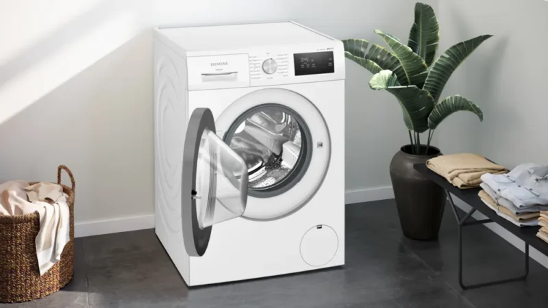 WM12N180TR iQ100 Çamaşır Makinesi 8 kg 1200 dev./dak., Beyaz