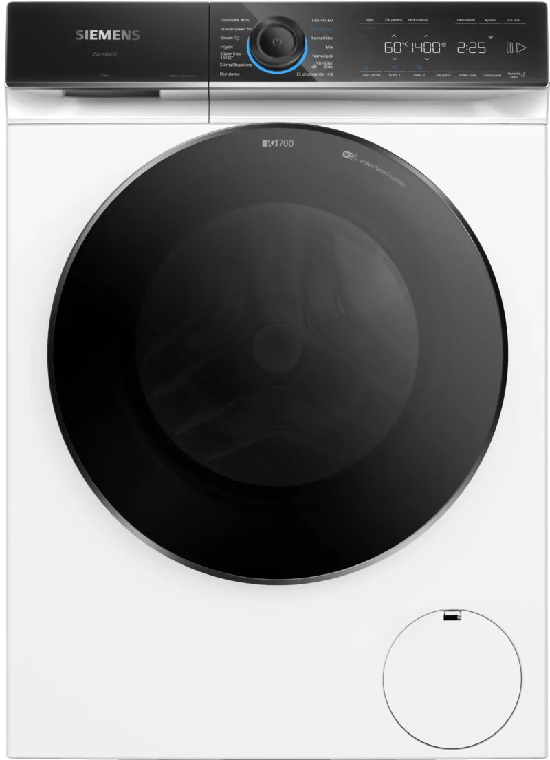 WG44B2A0TR iQ700 Çamaşır Makinesi 9 kg 1400 dev./dak., Beyaz