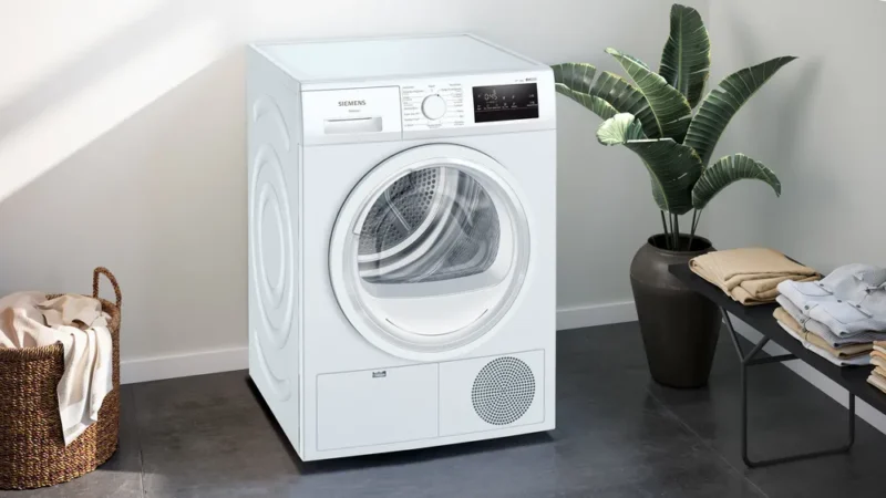 WT00H200TR iQ300 Isı Pompalı Kurutma Makinesi 8 kg Beyaz