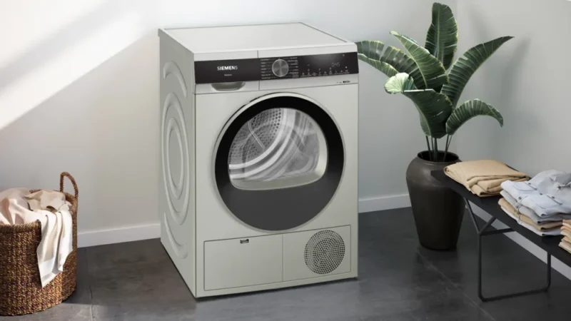 WQ41G20TTR iQ300 Isı Pompalı Kurutma Makinesi 9 kg Gümüş