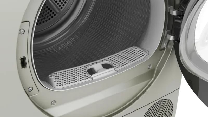 WQ41G20TTR iQ300 Isı Pompalı Kurutma Makinesi 9 kg Gümüş