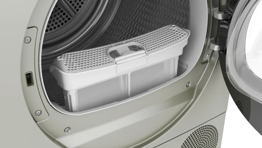 WQ41G20TTR iQ300 Isı Pompalı Kurutma Makinesi 9 kg Gümüş