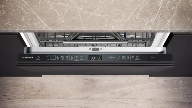 SX95EX12CE iQ500 Tam Ankastre Bulaşık Makinesi 60 cm , varioHinge