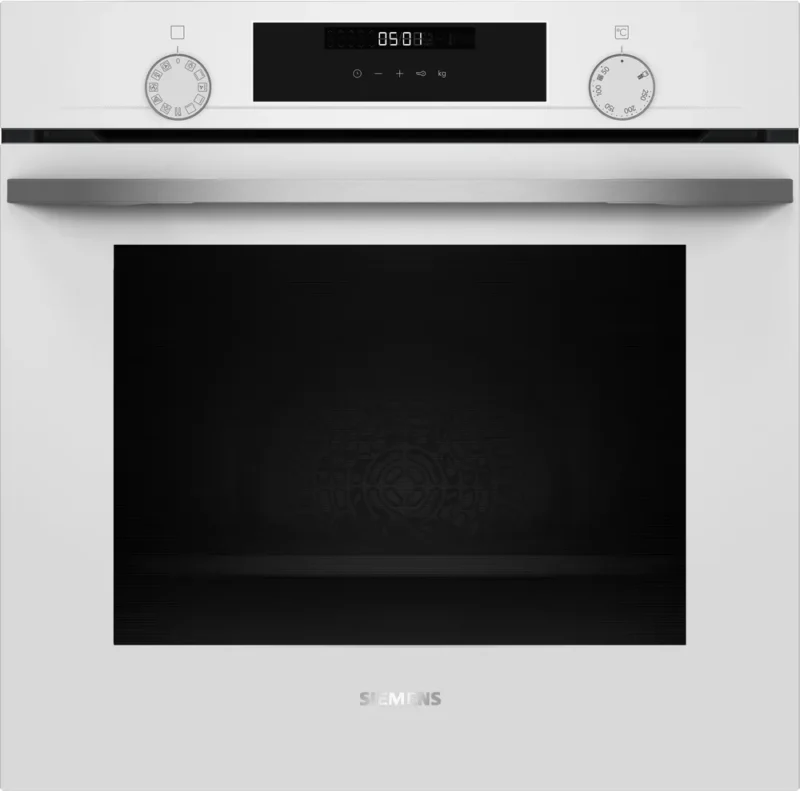 HU717ABV0T iQ300 Buhar Destekli Ankastre Fırın 60 x 60 cm Beyaz