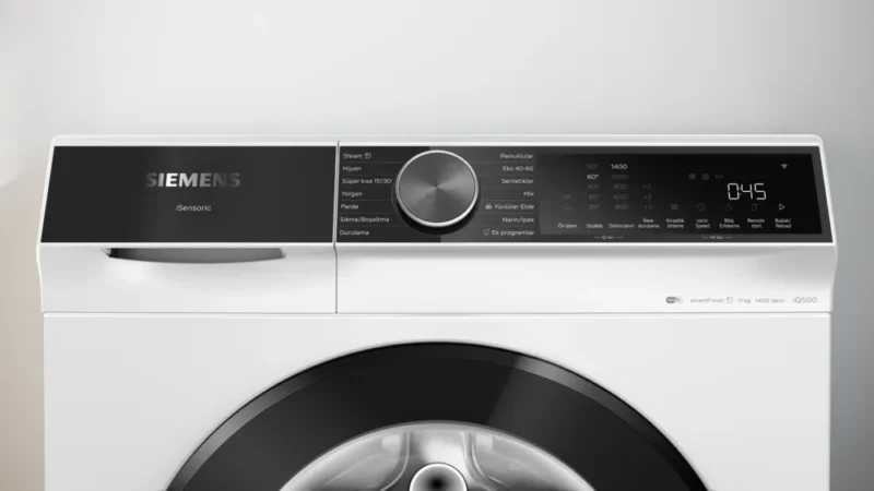 WG64K2Z0TR iQ500 Çamaşır Makinesi 11 kg 1400 dev./dak., Beyaz