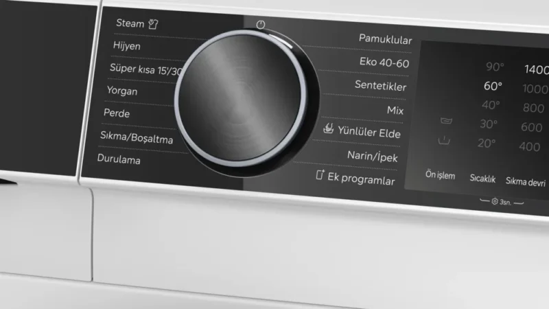 WG64K2Z0TR iQ500 Çamaşır Makinesi 11 kg 1400 dev./dak., Beyaz