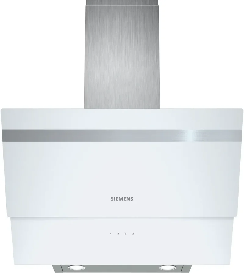 LC65KA270T iQ300 Duvar Tipi Davlumbaz 60 cm Beyaz Cam Yüzey, Beyaz