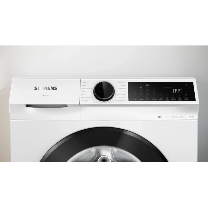 WG52K2Z0TR iQ500 Çamaşır Makinesi 10 kg 1200 dev./dak., Beyaz