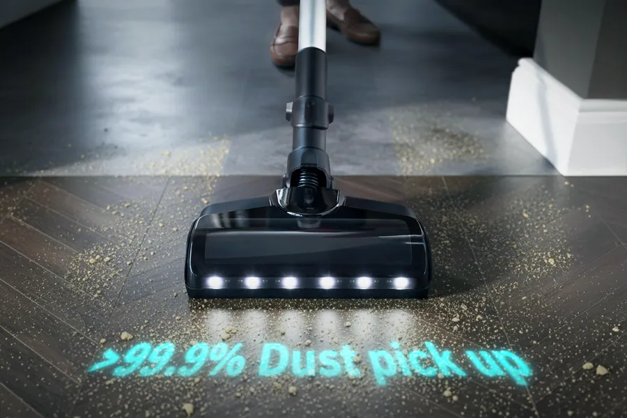 Şarjlı Süpürge Islak-Kuru iQ500 Mavi VSM120HYG