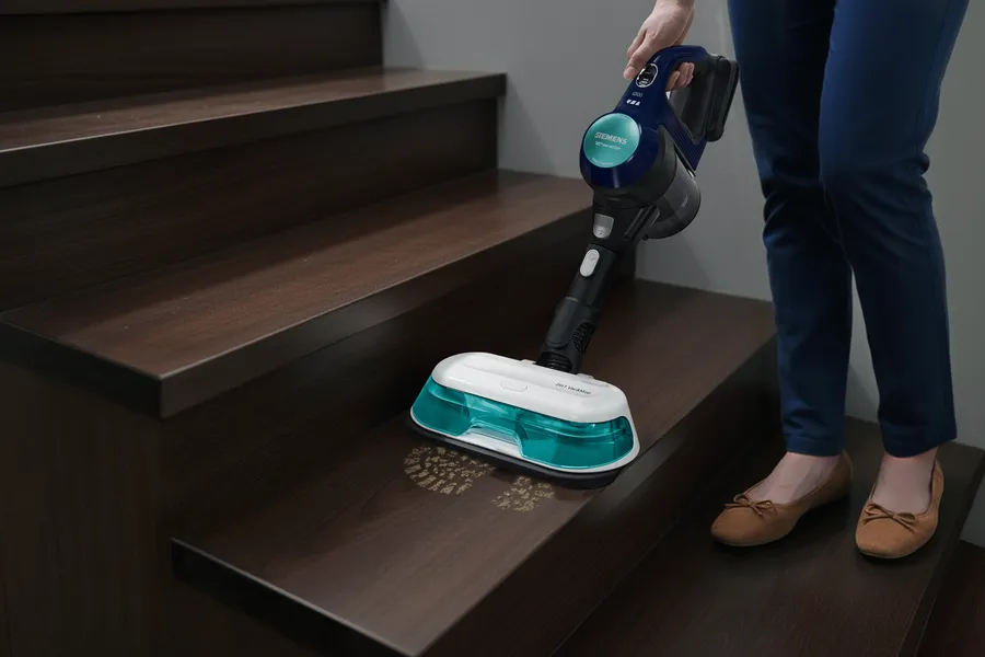 Şarjlı Süpürge Islak-Kuru iQ500 Mavi VSM120HYG