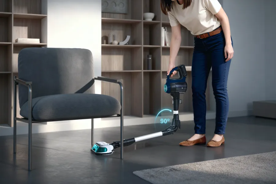 Şarjlı Süpürge Islak-Kuru iQ500 Mavi VSM120HYG