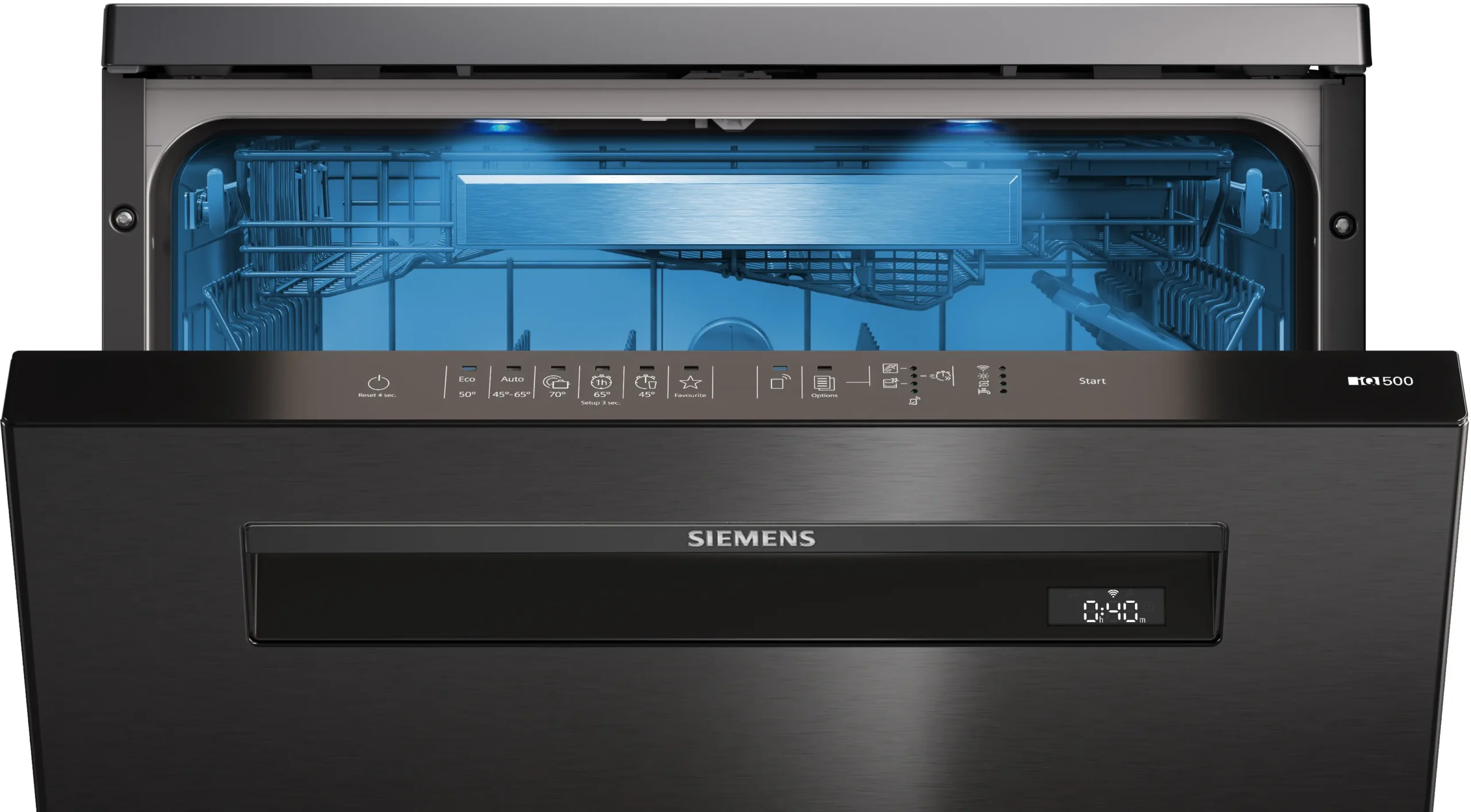 SN15EC00NT iQ500 Solo Bulaşık Makinesi 60 cm darkSteel Line
