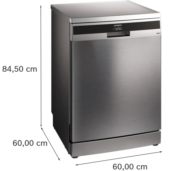 SN25EI63MT iQ500 Solo Bulaşık Makinesi 60 cm Kolay Temizlenebilir Inox